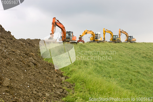 Image of Reenforcement of a Dutch Dyke