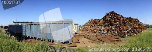 Image of Scrap heap panorama