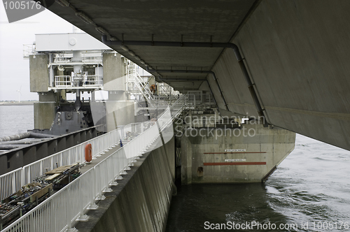 Image of Storm flood barrier  repair