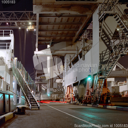 Image of Dock at night