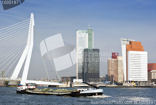 Image of River transport in Rotterdam