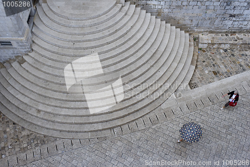 Image of Rain in Dubrovnik