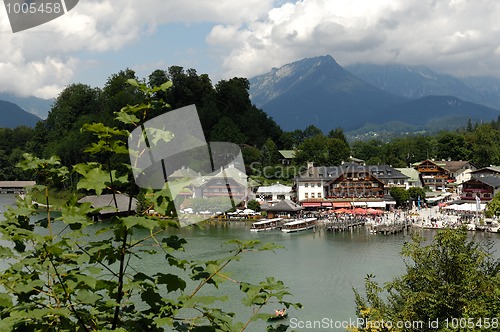 Image of Looking at Schoenau, Koenigssee