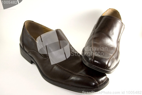 Image of Brown Mens Dress Shoes