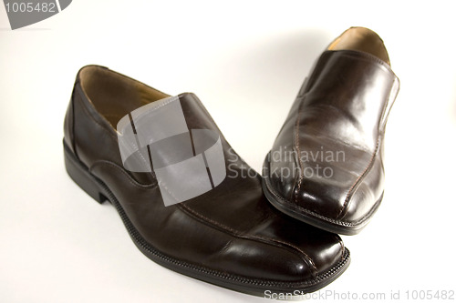 Image of Brown Mens Dress Shoes