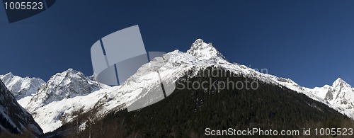 Image of Panorama Caucasus Mountains