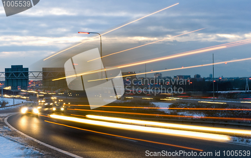 Image of Passing truck