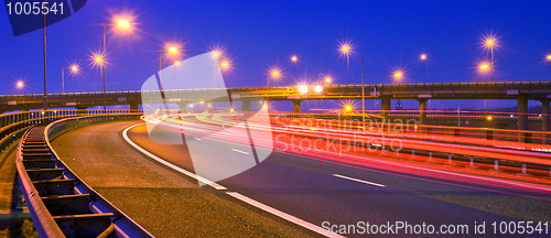 Image of Motorway at night