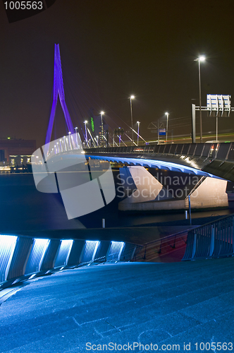 Image of The Erasmus Bridge at Night