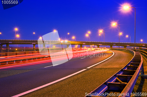 Image of Motorway at night