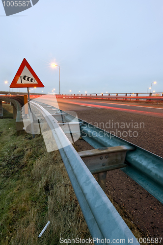 Image of Windvane warning sign