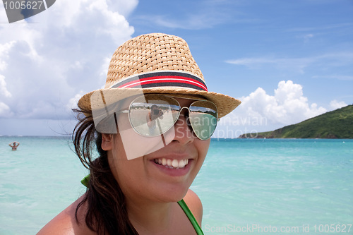 Image of Woman On Vacation 