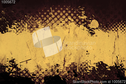 Image of Grungy Rusted Layout