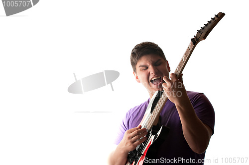 Image of Electric Guitar Player