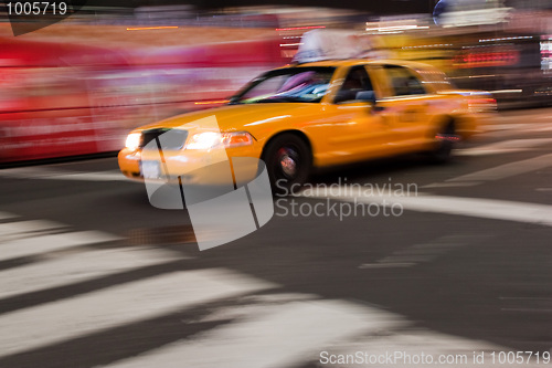 Image of Abstract NYC Taxi