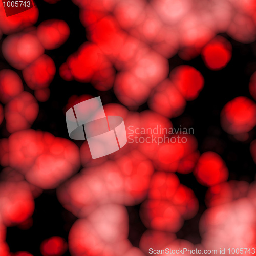 Image of Red 3D Cells