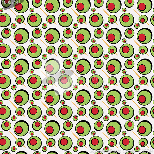 Image of Green Olives Pattern