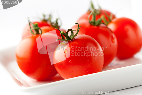 Image of Fresh red tomatoes