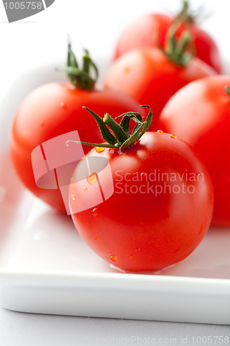 Image of Fresh red tomatoes