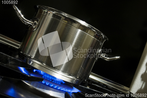 Image of Stainless steel pan