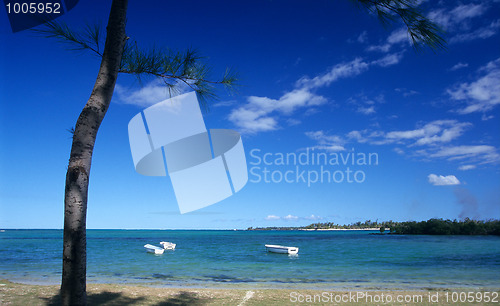 Image of Bras d'eau beach at Mauritius Island