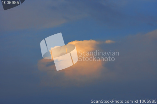 Image of Background of colourful sky.