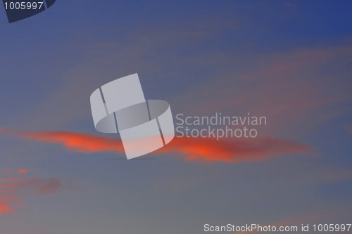 Image of Background of colourful sky.