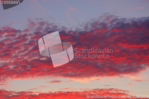 Image of Background of colourful sky.