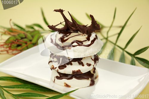 Image of Chocolate Meringue Stack