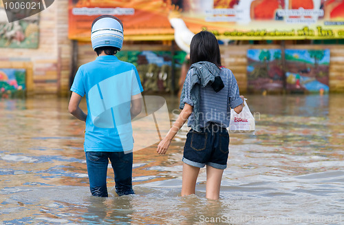 Image of Monsoon flooding in Nakhon Ratchasima, Thailand