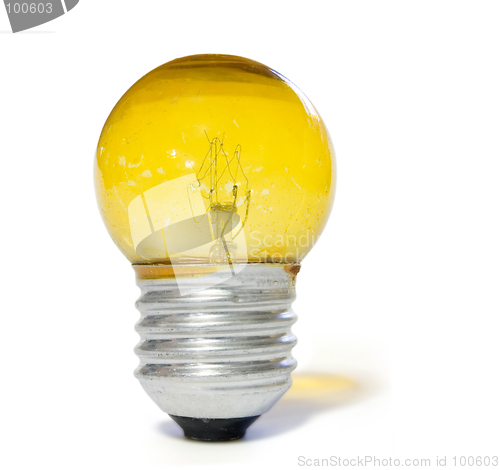 Image of Yellow light Bulb