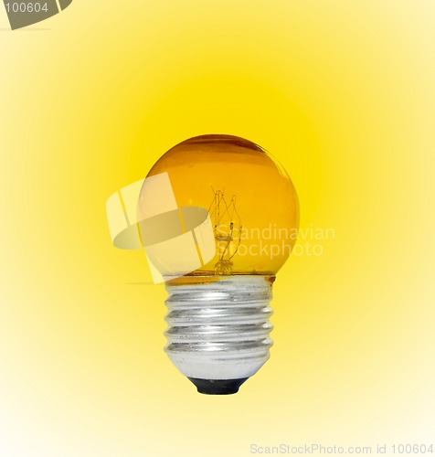 Image of Yellow light Bulb