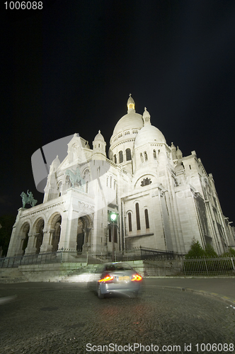 Image of SacrŽ Coeur at Night