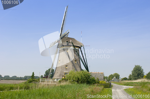 Image of Archetypal Dutch Windmill