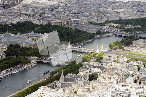Image of Place de la Concorde from above