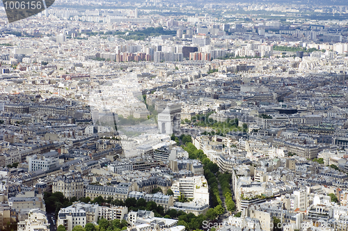 Image of Paris from Above