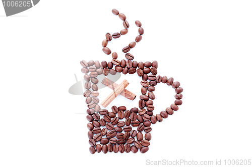 Image of cup of coffee with spices