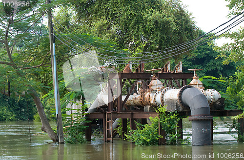 Image of Flooded pump station