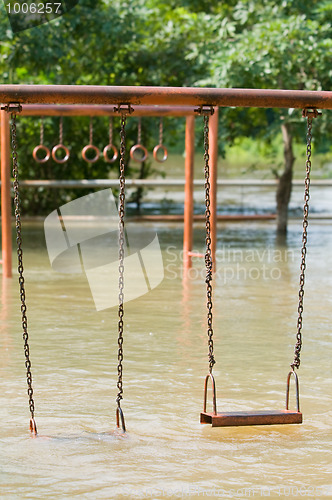 Image of Flooded playground