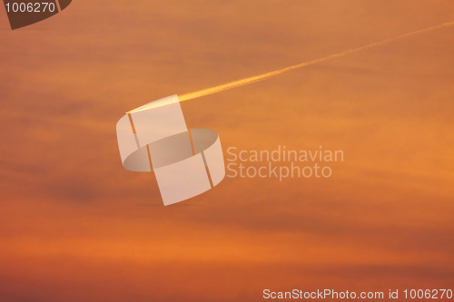 Image of Background of colourful sky.