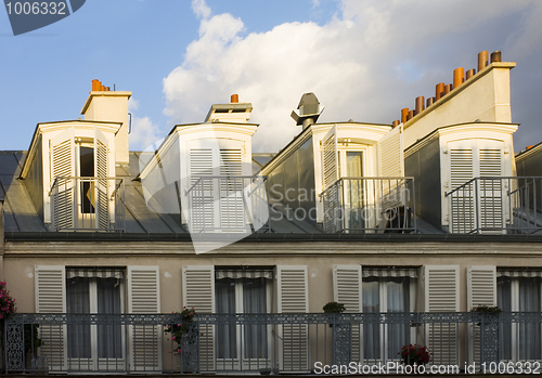 Image of Parisian Balconies