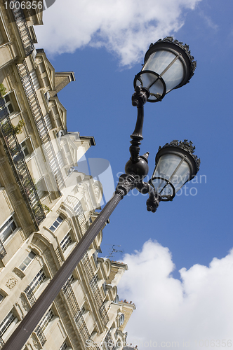 Image of Parisian Street light