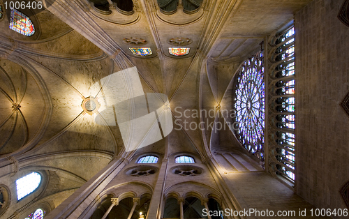 Image of Notre Dame Ceiling