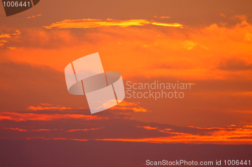 Image of Background of colourful sky.