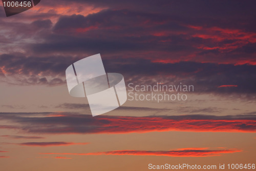 Image of Background of colourful sky.