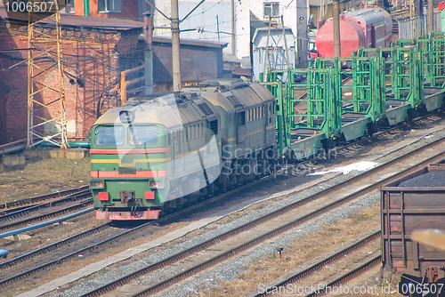 Image of railway depot