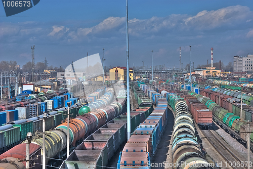 Image of railway depot