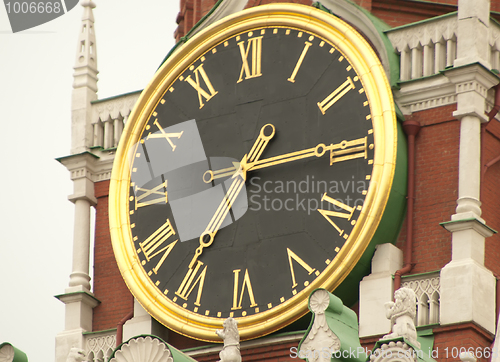 Image of The Kremlin clock 
