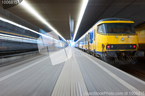 Image of Catching a train