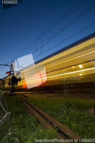 Image of Passing Train